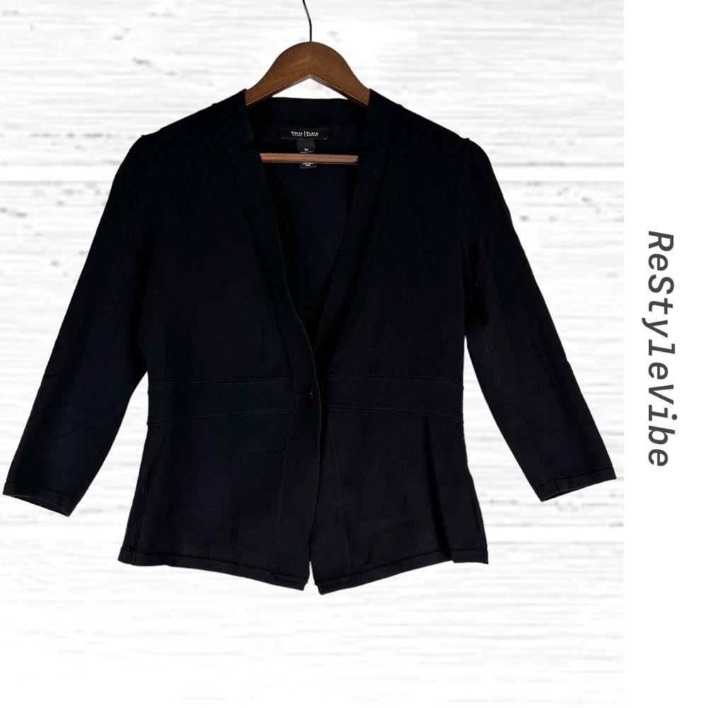 WHITE HOUSE BLACK MARKET Women’s Size XS Sweater Cardigan 3/4 Sleeve Button Up